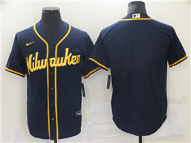 Milwaukee Brewers Navy Cool Base Team Jersey