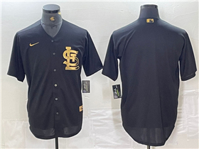 St. Louis Cardinals Black Gold Team Jersey