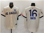 Los Angeles Dodgers #16 Will Smith Cream 2024 City Connect Limited Jersey