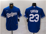 Los Angeles Dodgers #23 Kirk Gibson Royal Blue Jersey