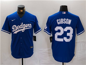 Los Angeles Dodgers #23 Kirk Gibson Royal Blue Jersey