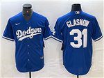 Los Angeles Dodgers #31 Tyler Glasnow Royal Blue Jersey