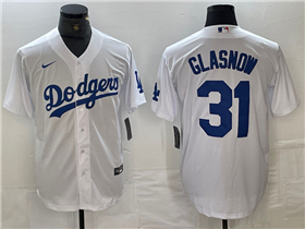 Los Angeles Dodgers #31 Tyler Glasnow White Jersey