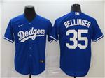 Los Angeles Dodgers #35 Cody Bellinger Royal Blue Cool Base Jersey