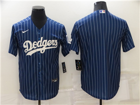 Los Angeles Dodgers Blue Pinstripe Cool Base Team Jersey