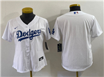 Los Angeles Dodgers Women's White Cool Base Team Jersey