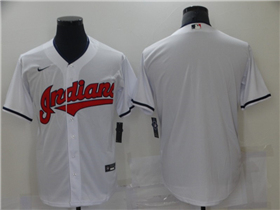 Cleveland Indians White Cool Base Team Jersey