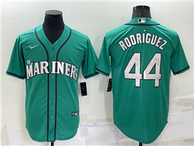 Seattle Mariners #44 Julio Rodríguez Green Cool Base Jersey