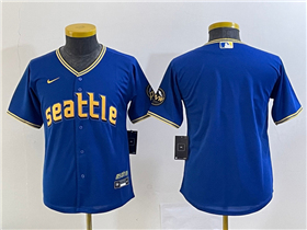 Seattle Mariners Youth Royal 2023 City Connect Team Jersey