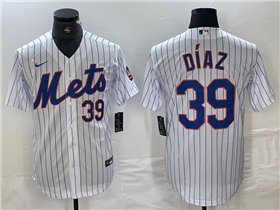 New York Mets #39 Edwin Díaz White Home Limited Jersey