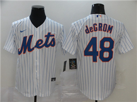 New York Mets #48 Jacob deGrom White Cool Base Jersey