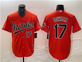 Baltimore Orioles #17 Colton Cowser Orange Limited Jersey