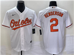 Baltimore Orioles #2 Gunnar Henderson White Cool Base Jersey