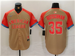 American League #35 Adley Rutschman Cream 2024 MLB All-Star Game Limited Jersey