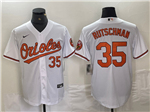 Baltimore Orioles #35 Adley Rutschman White Limited Jersey