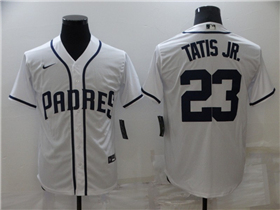 San Diego Padres #23 Fernando Tatís Jr. White Cool Base Jersey