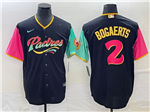 San Diego Padres #2 Xander Bogaerts Black 2022 City Connect Jersey