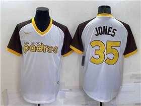 San Diego Padres #35 Randy Jones White Cooperstown Collection Cool Base Jersey