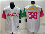 San Diego Padres #38 Jorge Alfaro White 2022 City Connect Jersey