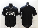 San Diego Padres 2021 All Black Fashion Cool Base Team Jersey