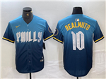 Philadelphia Phillies #10 J.T. Realmuto Blue 2024 City Connect Limited Jersey