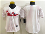 Philadelphia Phillies Women's White Cool Base Team Jersey