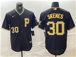 Pittsburgh Pirates #30 Paul Skenes Black Limited Jersey