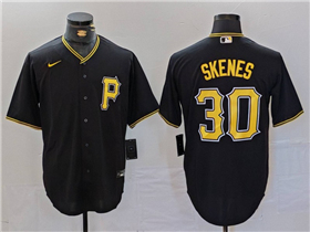 Pittsburgh Pirates #30 Paul Skenes Black Limited Jersey