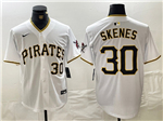 Pittsburgh Pirates #30 Paul Skenes White Limited Jersey