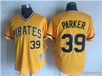 Pittsburgh Pirates #39 Dave Parker Throwback Gold Jersey