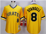 Pittsburgh Pirates #8 Willie Stargell 1979 Throwback Gold Jersey