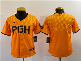 Pittsburgh Pirates Youth Gold 2023 City Connect Team Jersey