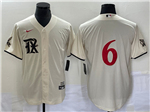 Texas Rangers #6 Josh Jung Cream 2023 City Connect Jersey