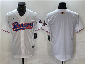 Texas Rangers White 2024 Gold Collection Limited Team Jersey