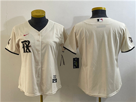 Texas Rangers Women's Cream 2023 City Connect Team Jersey