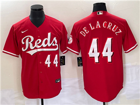 Cincinnati Reds #44 Elly De La Cruz Red Cool Base Jersey