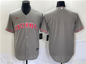 Cincinnati Reds Gray Cool Base Team Jersey