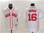 Boston Red Sox #16 Jarren Duran White Limited Jersey