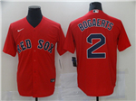 Boston Red Sox #2 Xander Bogaerts Red Cool Base Jersey