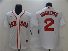 Boston Red Sox #2 Xander Bogaerts White Cool Base Jersey