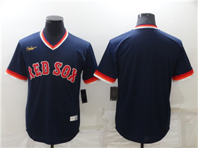 Boston Red Sox Navy Cooperstown Collection Cool Base Team Jersey