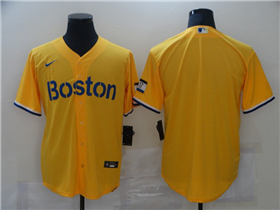 Boston Red Sox Gold 2021 City Connect Team Jersey