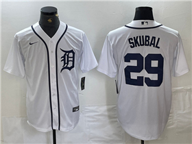 Detroit Tigers #29 Tarik Skubal White Limited Jersey