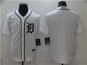 Detroit Tigers White Cool Base Team Jersey