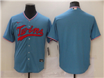 Minnesota Twins Light Blue Cool Base Team Jersey