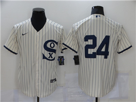 Chicago White Sox #24 Yasmani Grandal White 2021 Field of Dreams Cool Base Jersey 