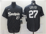 Chicago White Sox #27 Lucas Giolito Black 2021 City Connect Cool Base Jersey 