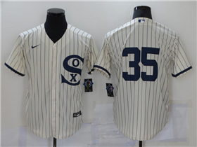 Chicago White Sox #35 Frank Thomas White 2021 Field of Dreams Cool Base Jersey 