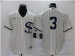 Chicago White Sox #3 Harold Baines White 2021 Field of Dreams Cool Base Jersey 