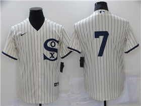 Chicago White Sox #7 Tim Anderson White 2021 Field of Dreams Cool Base Jersey 